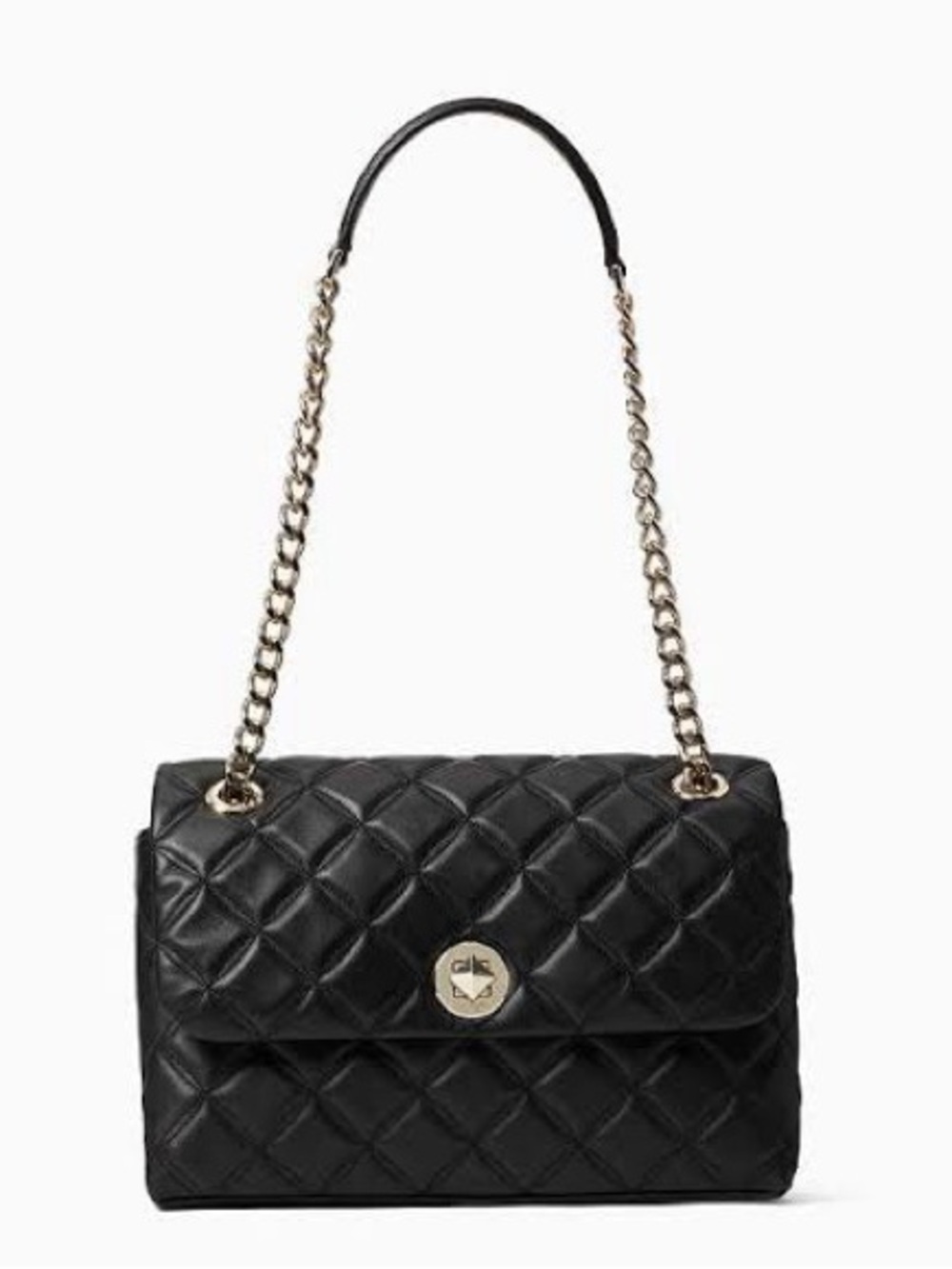 Kate Spade - Natalia Medium Flap Bag (Black)